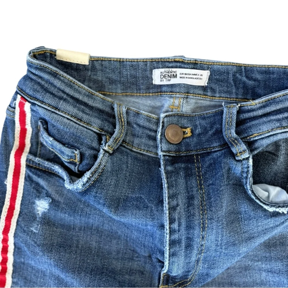 Zara striped skinny jeans - Picture 3 of 5